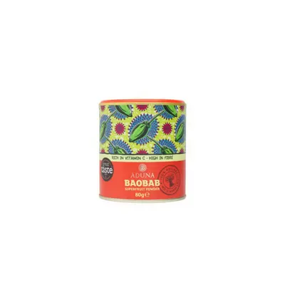 Aduna Baobab Organic Superfood Powder 275g - 80g