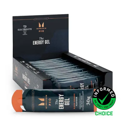 the Energy Gel | Carbohydrate & Electrolyte Gel - 20 x 70g - Pro