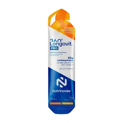 Nutrinovex Gel Longovit 360 Mango Tangerine Flavor