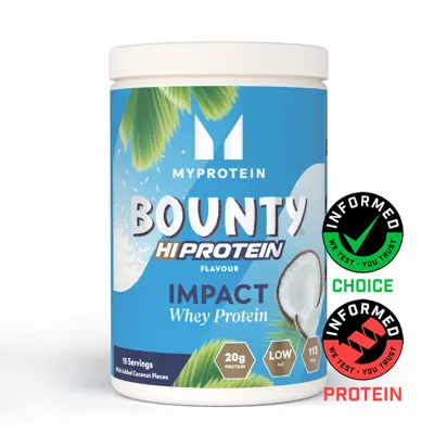 Impact Whey Protein – Bounty® - 480g - 15servings
