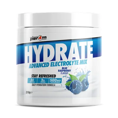Hydrate Electrolyte Mix Blue Raspberry - 210g