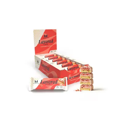 Myprotein Layered Bar - 12 x 60g