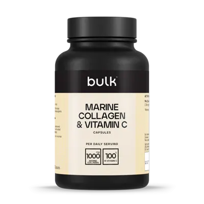 Marine Collagen & Vitamin C Capsules - 60 Capsules
