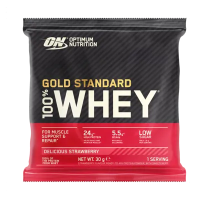 Gold Standard 100% Whey Protein Powder Sachets - 31 g (1 serving)