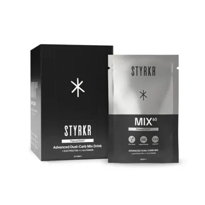 Styrkr Mix60 Dual-Carb Energy Drink Mix - 12 x 65g