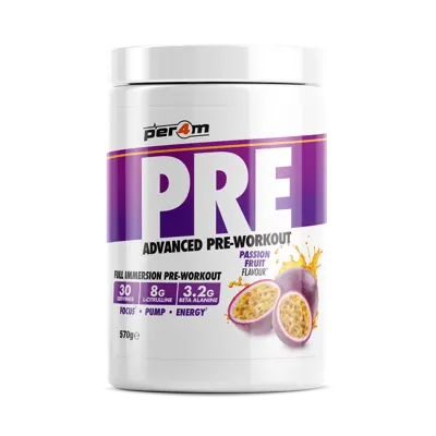 Pre-Workout Stim Passion Fruit - 570g (30 Servings)