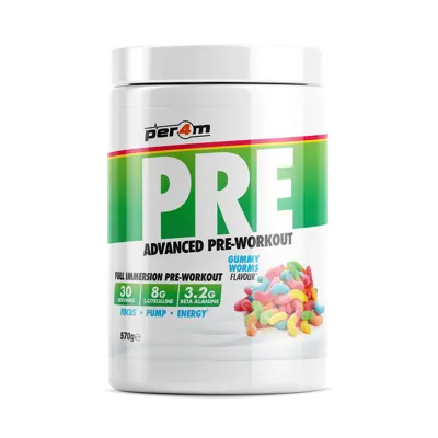 Pre-Workout Stim Gummy Worms - 570g