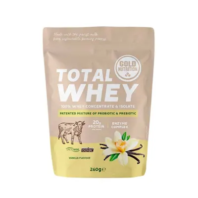 GoldNutrition Total Whey Vanilla Protein 260g