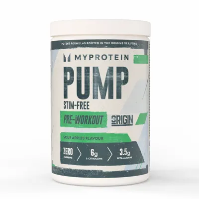Origin Pump Pre-Workout | Stim & Caffeine-Free - 600G - 30servings