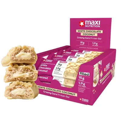 Protein Bars 12 x 45g - White Chocolate Coconut