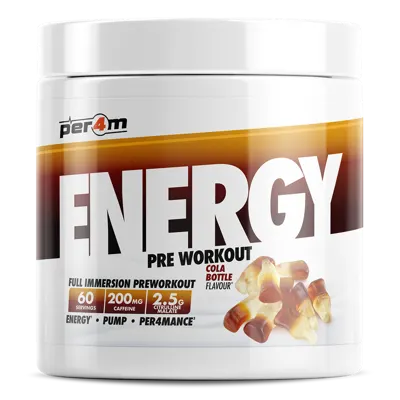 Energy Pre-Workout Cola Bottle - 390g