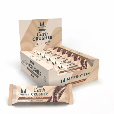 Vegan Carb Crusher Protein Bar - Pack of 12