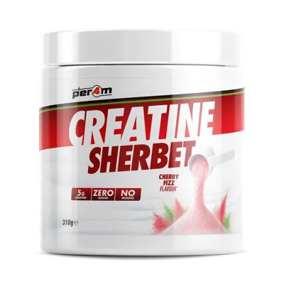 Creatine Sherbet Cherry Fizz - 310g (100 Scoops)