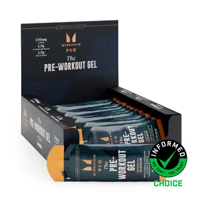 the Pre Workout Gel - 12 x 50g - Box of 12