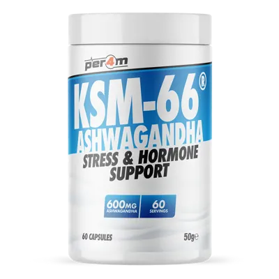 KSM-66 Ashwagandha Capsules - 60 servings