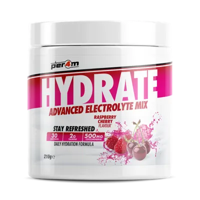 Hydrate Electrolyte Mix Raspberry Cherry - 210g