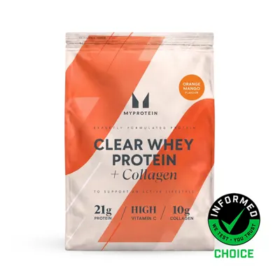 Clear Whey Protein + Collagen - 2kg - 80servings