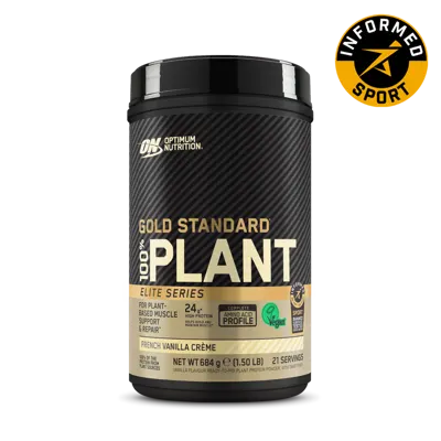 Gold Standard 100% Plant Based Protein Powder - Elite Series - 684g (21 Servings) - 684 g (21 servings)