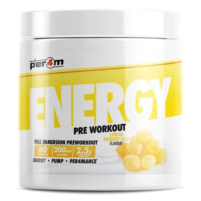 Energy Pre-Workout Lemon Sherbet - 390g