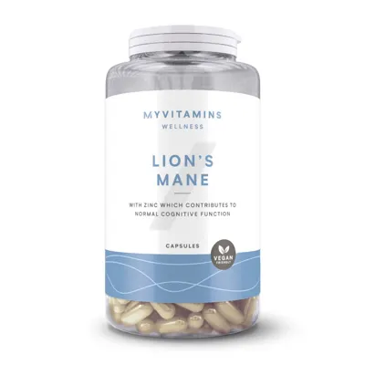 Lion's Mane Focus Capsules - 60 Capsules, 30servings