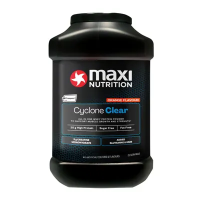 Cyclone Clear All-In-One Protein Powder (Added Creatine)