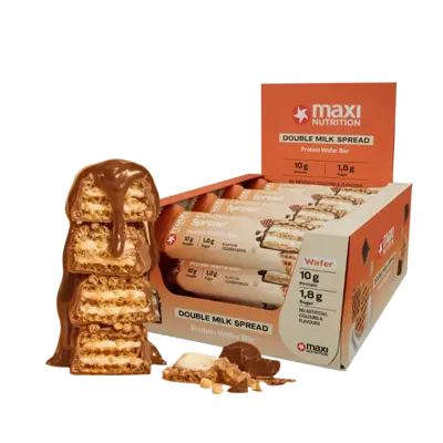 Double Milk Spread Waffle Protein Bars 12 x 39g