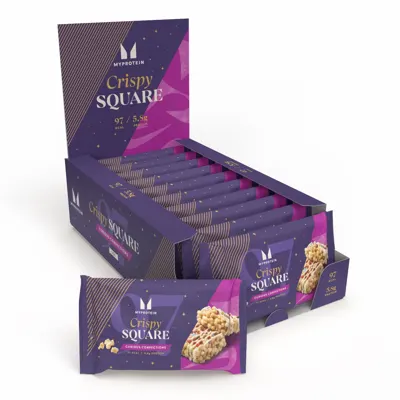 Crispy Square Protein Snack - 10Bars