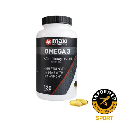 Omega 3 1000mg 120 Soft Gels