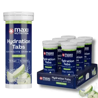 Green Apple Hydration Tablets 10pcs x 6