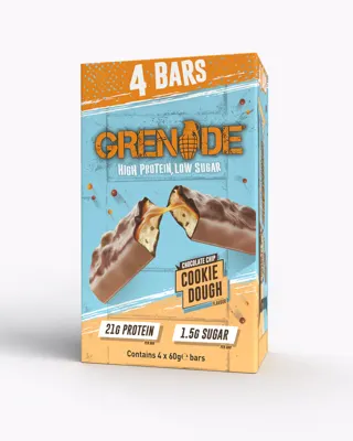 Cookie Dough Protein Bar - 4 Pack - Bbe September