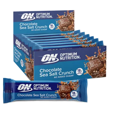 Chocolate Sea Salt Crunch Protein Bar - 18g high protein - 1 bar x 55 g