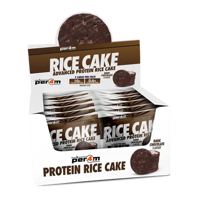 Dark Chocolate Rice Cakes Twin Packs - Box of 12