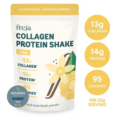 Freja Bone Broth Shake 300g – Vanilla