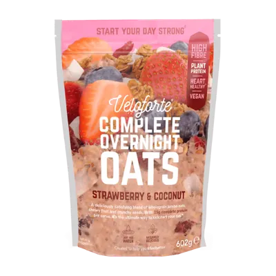 Strawberry & Coconut Complete Overnight Oats