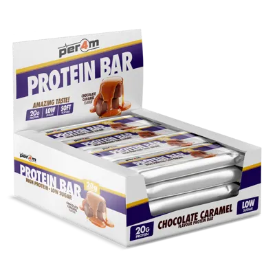 Protein Bars Chocolate Caramel - Box of 12