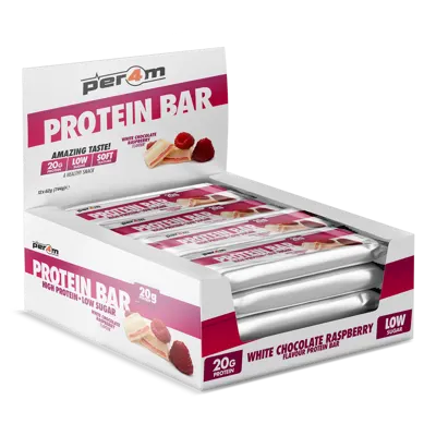 Protein Bars White Chocolate Raspberry - Single Bar