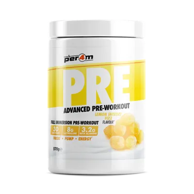 Pre-Workout Stim Lemon Sherbet Fizz - 570g