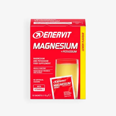 Enervit Sport Magnesium + Potassium - Lemon - 10 x 15 g