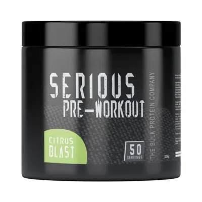 The Bulk Protein Company - Serious Pre-Workout - 50 Servings
