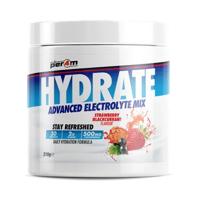 Hydrate Electrolyte Mix Strawberry Blackcurrant - 210g