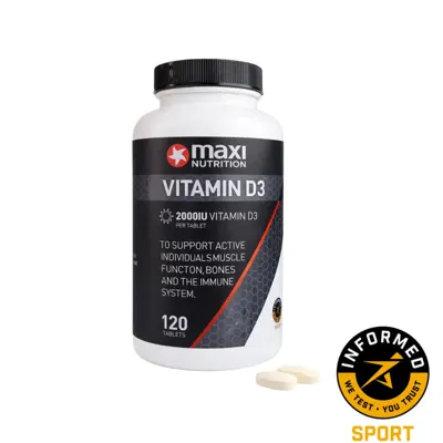 Vitamin D3 2000IU 120 Tablets
