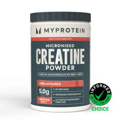 Micronised Creatine Powder - 500g - 87servings