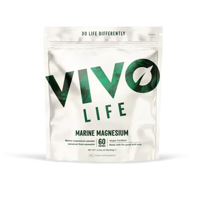Marine Magnesium Supplement Powder - 60 Servings