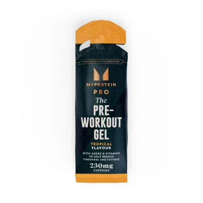 the Pre Workout Gel - 70g - Single Sachet