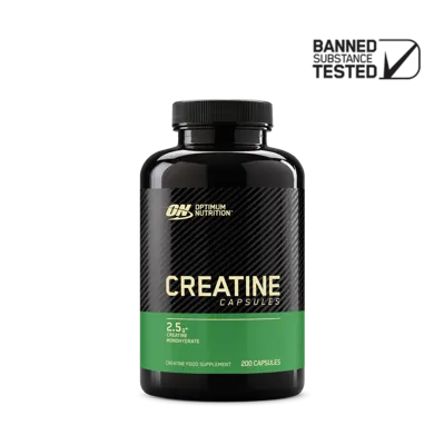 Creatine Capsules Elite Series - 200 capsules (100 Servings)