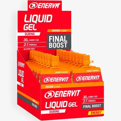 Enervit Sport Liquid Gel - Orange energy gel - 60 ml